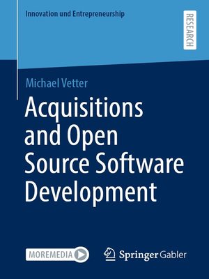 cover image of Acquisitions and Open Source Software Development